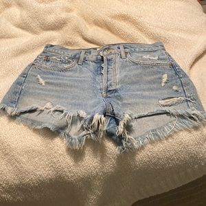 Agolde Parker Swapmeet shorts